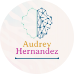 Logo Audrey Hernandez zèbre