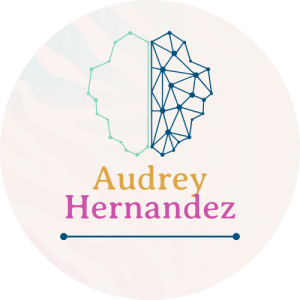 Logo Audrey Hernandez zèbre